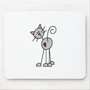Figura Mousepad da vara do gato