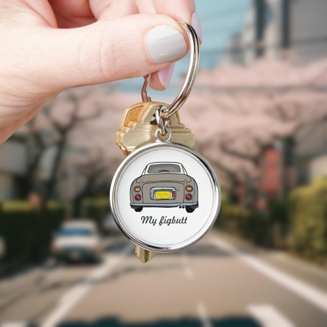Figuras Fofo Topaz Mist Figaro Chaveiro (Cute topaz mist figaro car keychain with space for your name)