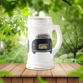 Figuras Monograma Caneca de cerveja de Urso Preto