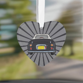 Figuras - Ornamento do Carro Negro Fígaro