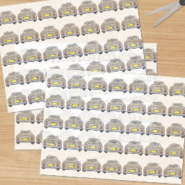 Figuras Topaz Mist Figaro Car Papel Tecido