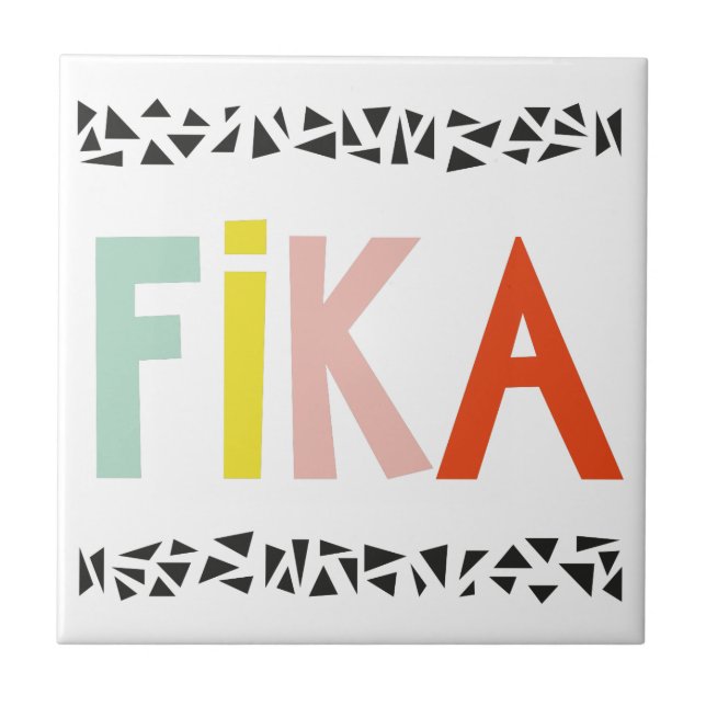 Fika Colors Black (Frente)