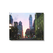 Filadélfia - Imagem de Canvas Sunset
