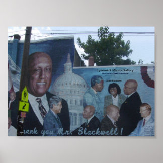 Filadélfia Mural Artes Poster