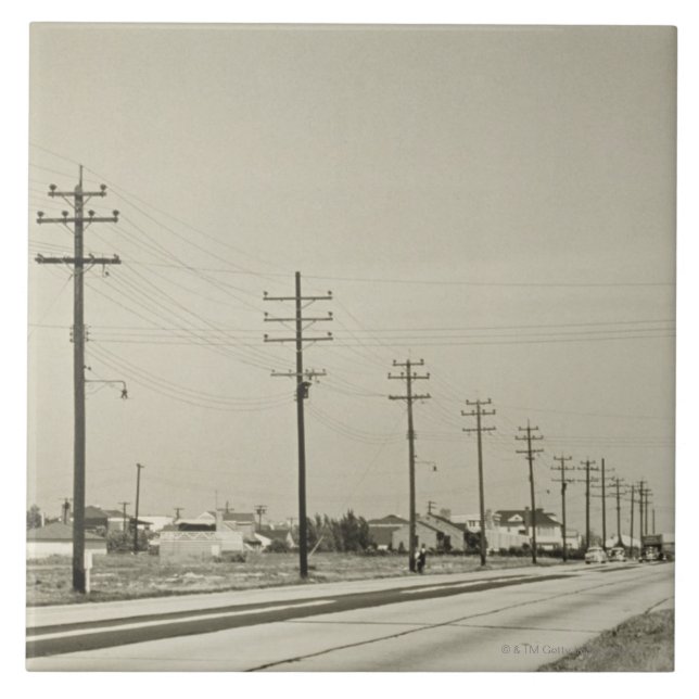 Fileira da eletricidade Pólos (Frente)