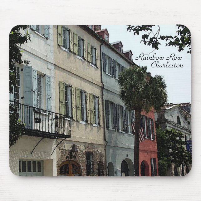 Fileira Mousepad do arco-íris (Frente)