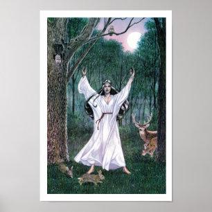 Filha da Lua - Impressão ou Poster