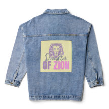 Filha de Zion Denim Jaqueta