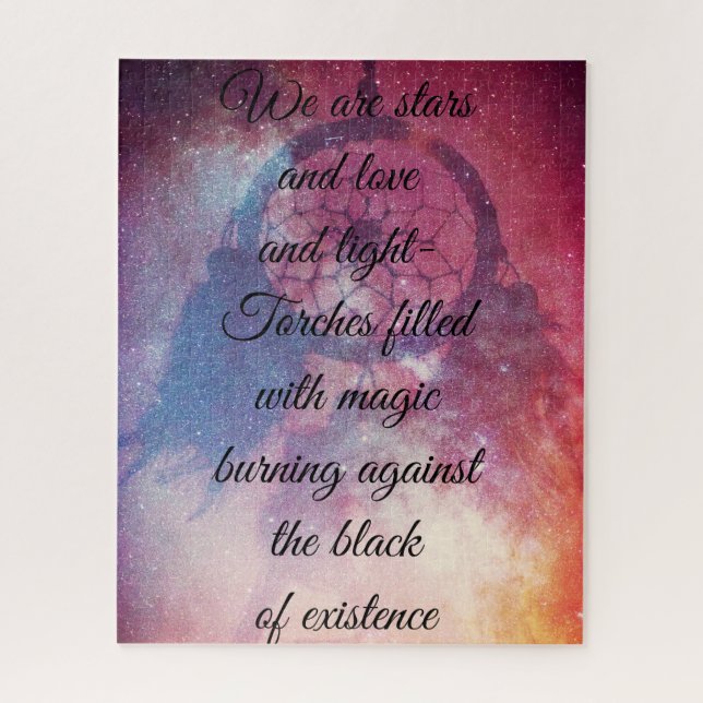 Filha do quebra-cabeça do universo (Vertical)