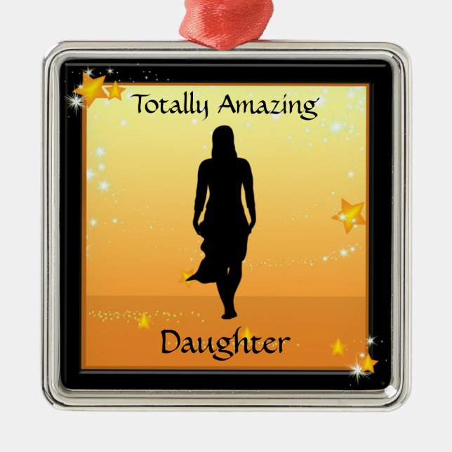 Filha Totalmente Incrível Ornamento Premium De Mul (Frente)