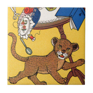 Filhinha-leopardo fofa e descuidada dos anos 30