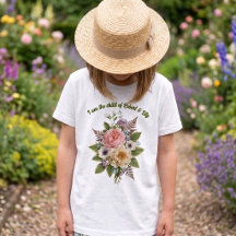 "Filho de" Botânico Floral Vintage Personalizado