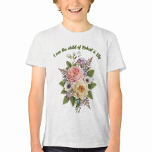 "Filho de" Botânico Floral Vintage Personalizado