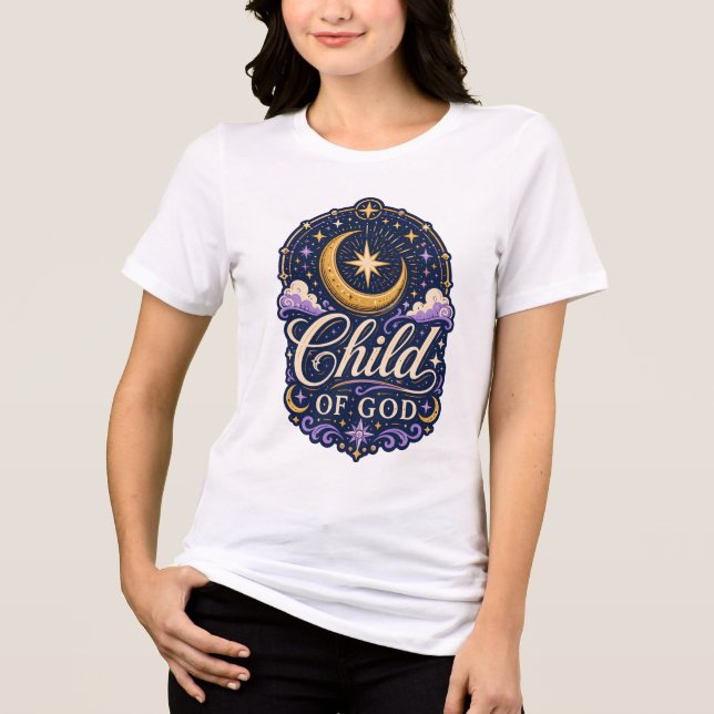 Filho De Deus Fé Cristã Celestial Escritura   (Frente)