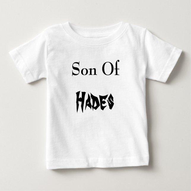 Filho De Hades - Camisa De Bebê De Deus Grego (Frente)