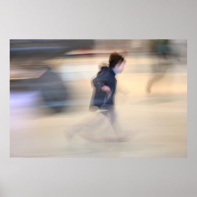 Filho escapando do Poster Spider Beaubourg do LB (Frente)