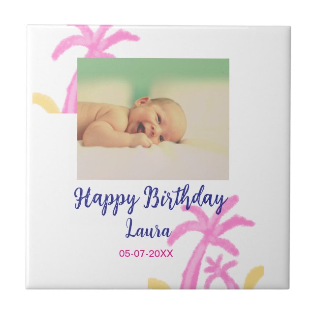 Filhos bebês primeiro aniversario adicionar nome d (Frente)