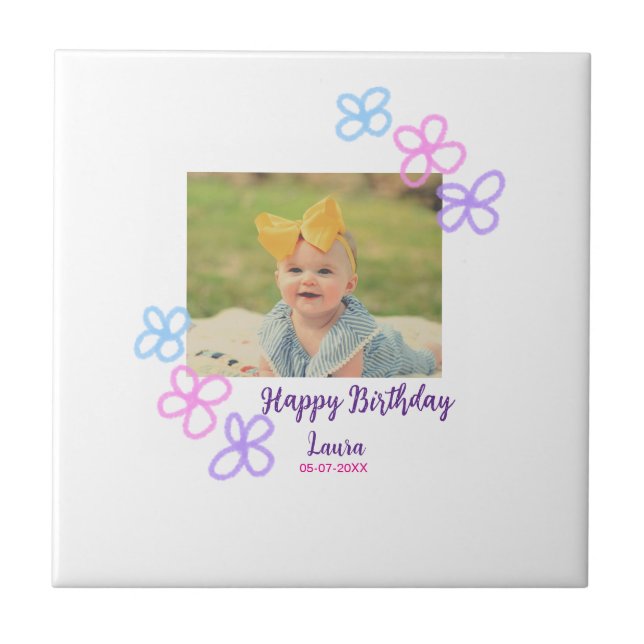 Filhos bebês primeiro aniversario adicionar nome d (Frente)