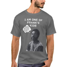 Filhos de Frank Camisa de Cinza Escura/Texto Branc