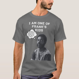 Filhos de Frank Camisa de Cinza Escura/Texto Branc