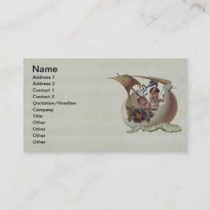 Filhos de Ovos para Navegação com Cartão de Páscoa