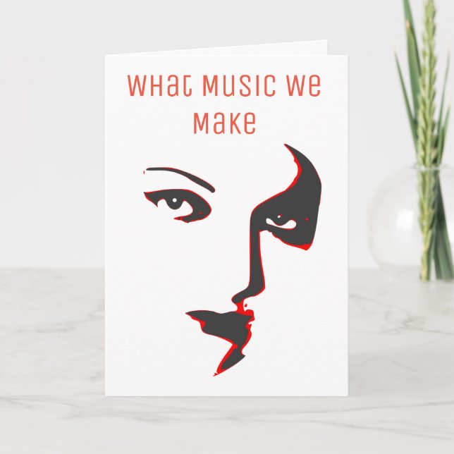 Filhos do Cartão de Aniversário da Noite (Frente)