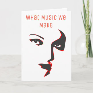 Filhos do Cartão de Aniversário da Noite