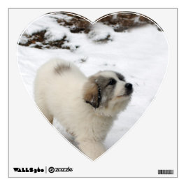 Filhote de cachorro de grandes Pyrenees