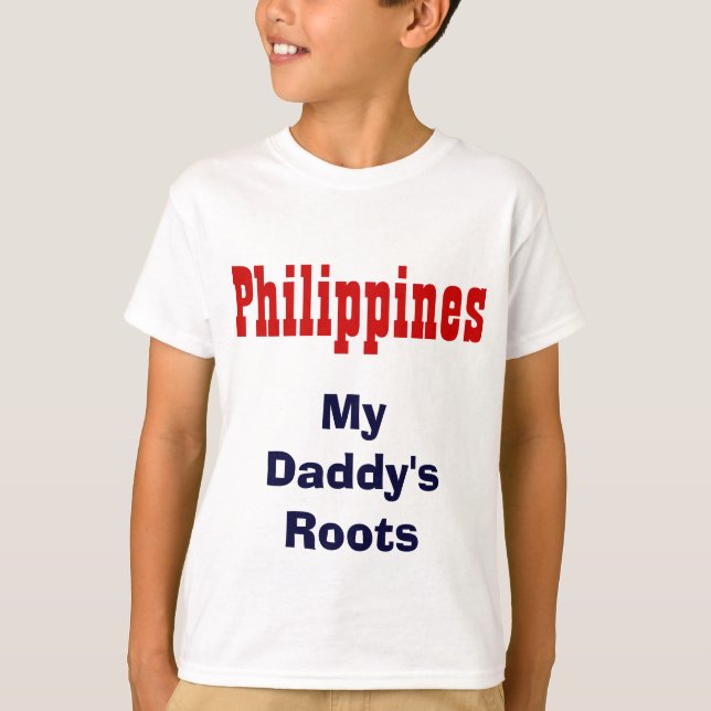 Filipinas, minhas camisas de raízes pais (Frente)