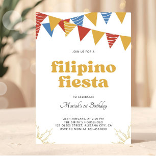 Filipinas Sun Filipino Fiesta Convite Boho