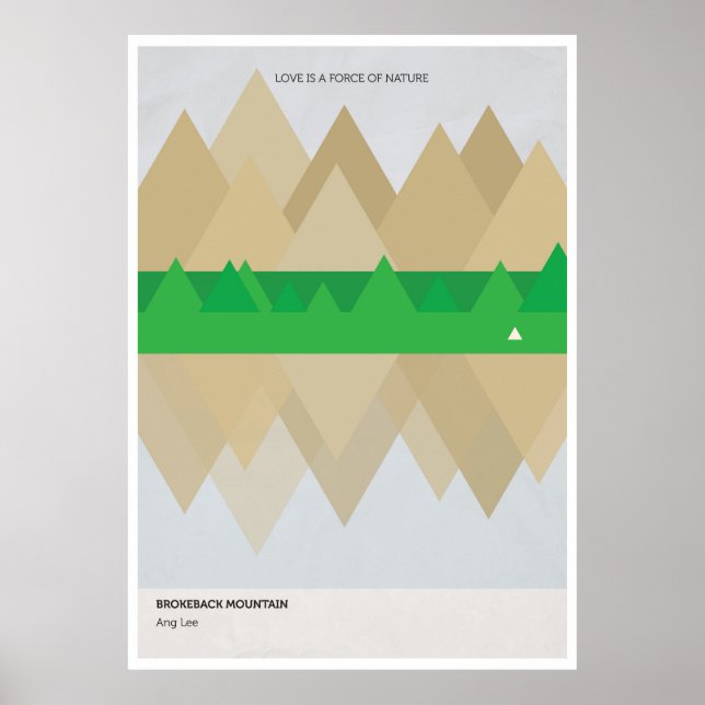 Filme da Brokeback Mountain poster (Frente)