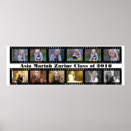 Filme de Fósforo Antiga Fotografia Poster Negativa