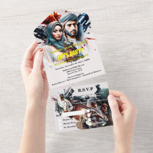 Filme poster drama arábico em drama