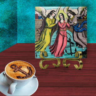 Filomena sendo resgatada do afogamento