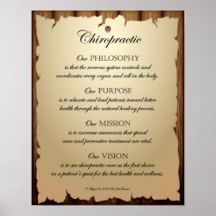 Filosofia Missão de Visão Poster