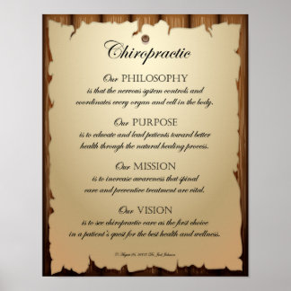 Filosofia Missão de Visão Poster