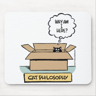 Filosofia Mousepad do gato