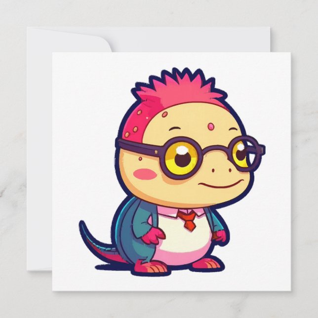 filósofo axolote fofo (Frente)