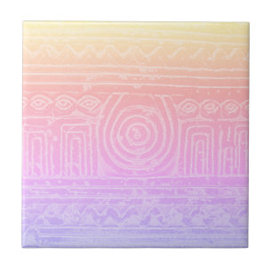 Filtro Cor-de-rosa antigo Mesopotâmico Sumeriano 