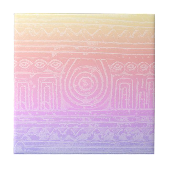 Filtro Cor-de-rosa antigo Mesopotâmico Sumeriano (Frente)