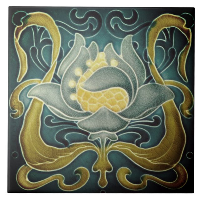 Filtro de San Telmo do Azulejo de Parede Art Nouve (Frente)