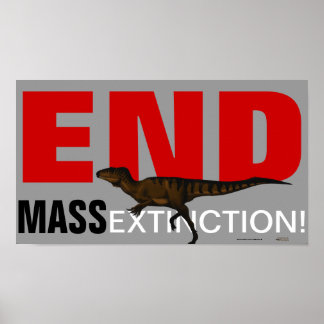 Fim da Extinção em Massa! - Poster Australovenator