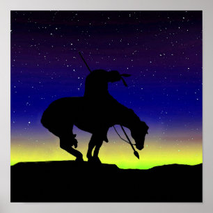 Fim da trilha Sihouette com Poster da noite
