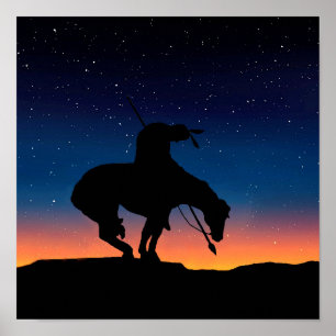 Fim da trilha Sihouette com Poster da noite
