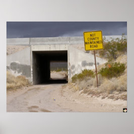 Fim de Las Vegas Blvd. Impressão poster