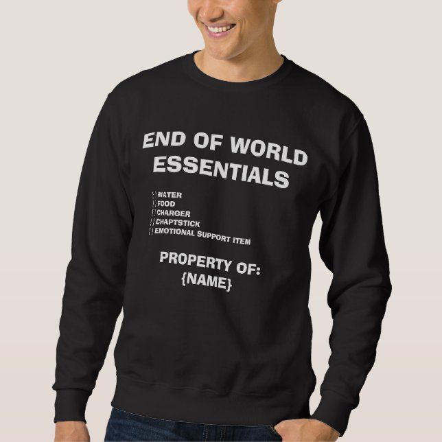 Fim de Palavra - Camiseta (Frente)