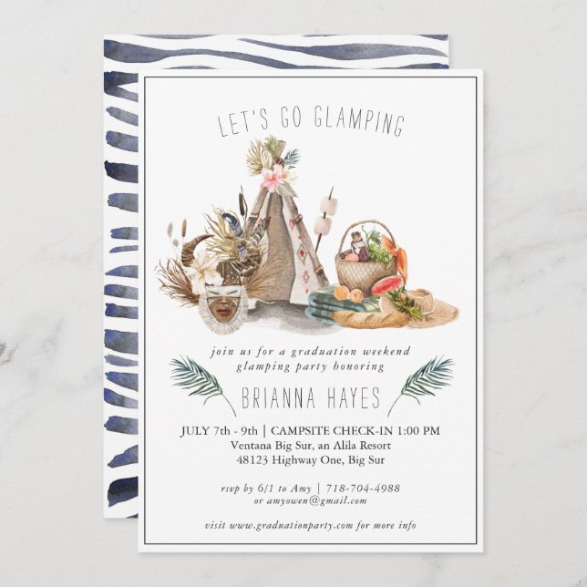 Fim de Semana da Campanha de Graduação Safari (Frente/Verso)