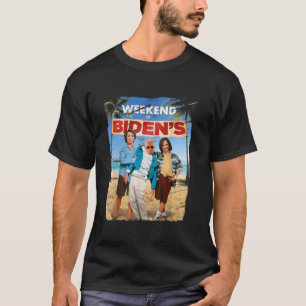 Fim de semana na Camisetas engraçadas de Biden
