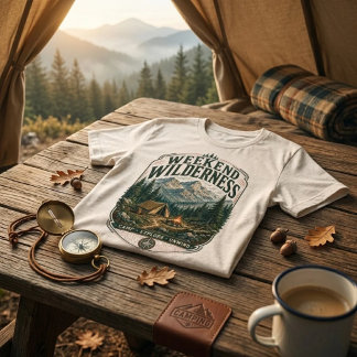 Fim de Semana Selvagem Acampamento Vintage Montanh