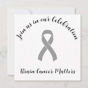 Fim do Cancer cerebral do Convite de festas de qui